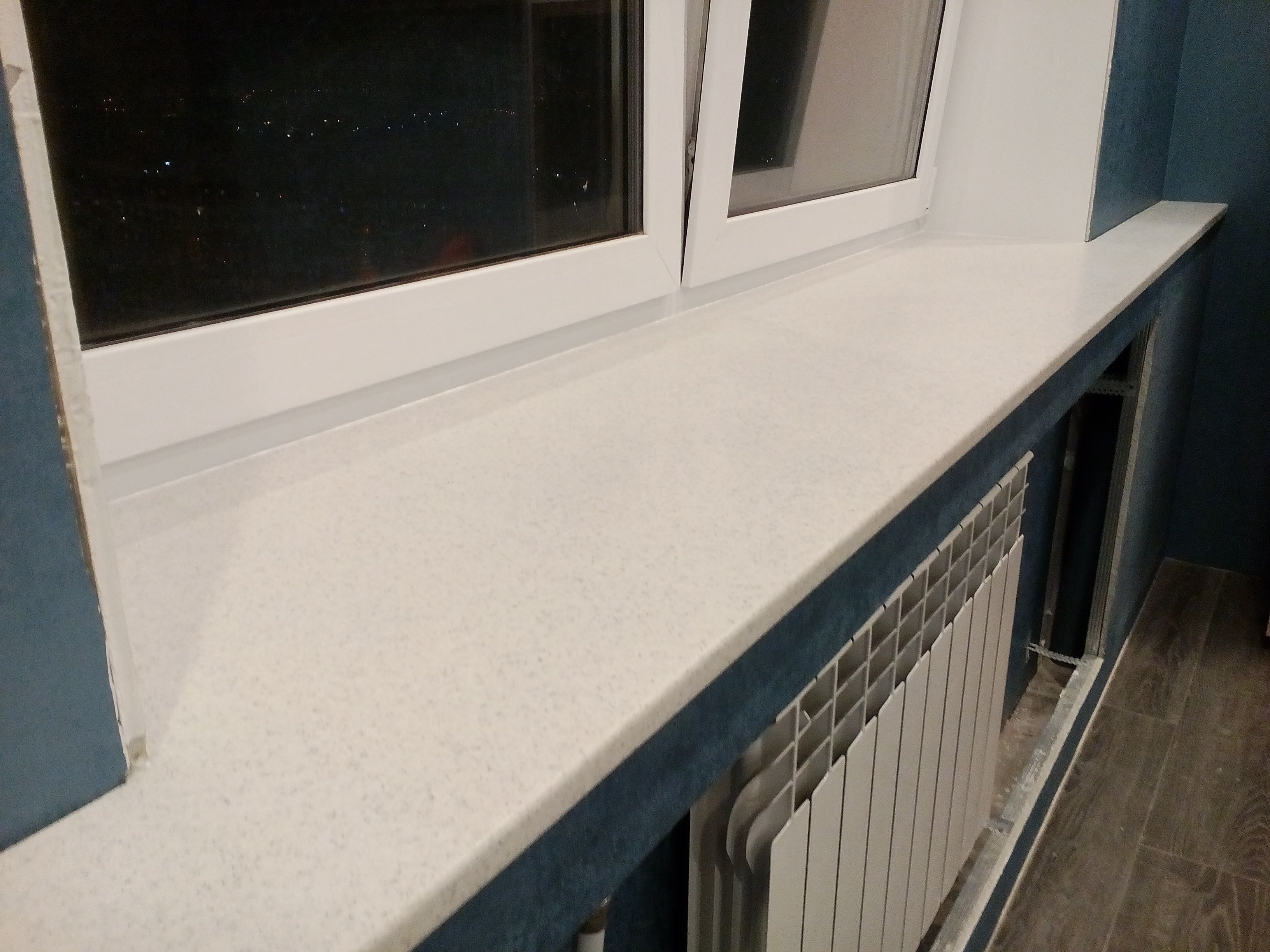 акриловые подоконники и столешницы